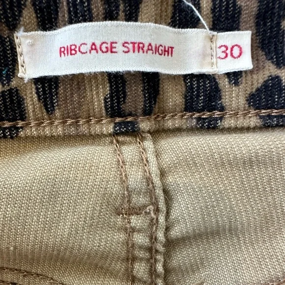 Levi's Brown Leopard Print Ankle Pants - Picture 13 of 15